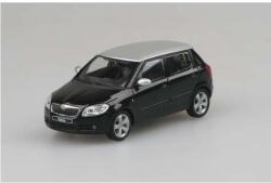 ABREX Macheta auto Skoda Fabia 2 Black cu plafon silver 20071/43 (31469)