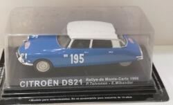 Altaya Citroen Ds21 Rallye De Monte Carlo 1966 Albastra Nr 1951/43 (10682)