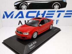 MINICHAMPS AUDI RS6 2002 ROSU ~ editie limitata~1/43 (10341)