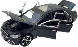 Xinhaodi Macheta Mercedes Benz S-Class (W223), Black (Replica) 2022 cu led-uri si sunete scala 1/241/43 (34515)