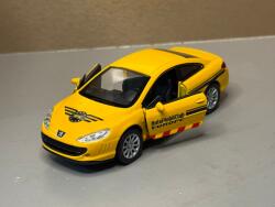 Welly Macheta auto Peugeot 407 Coupe AutoMobilClub Europe yellow1/43 (32144)