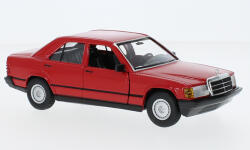 Bburago Mercedes 190 E 2.6 (W201) 1993 Red scala 1/241/43 (27321)
