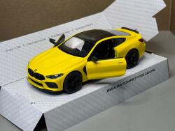KINSMART Macheta auto Bmw M8 Competition Coupe (F92) Yellow1/43 (32554)