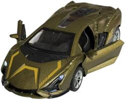 Newao Model Lamborghini Sian Green (Replica) cu led-uri si sunete 15 cm lungime1/43 (35086)