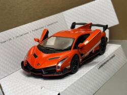 KINSMART Macheta auto Lamborghini Veneno Orange1/43 (32598)