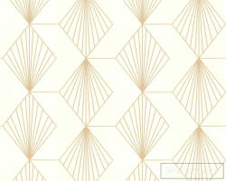 AS Creation French Affair 36710-1 krémszínű geometrikus grafikai tapéta (36710-1)