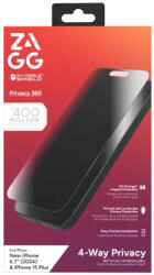 ZAGG InvisibleShield Glass Elite Privacy 360 iPhone 15 Plus / 16 Plus