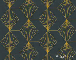 AS Creation French Affair 36156-2 fekete geometrikus grafikai tapéta (36156-2)