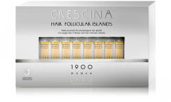 Labo Labo, Crescina Follicular Islands 1900, For Growth Stimulation, Ampoules Treatment Serum, For Scalp, Pentru Femei, 20 pcs