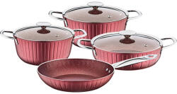 OMS Collection Set oale 7 piese OMS-Colonna, aluminiu granit, visiniu (OMS-3518)