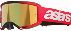 Alpinestars GOGGLES Vision 5 Blaze Goggle RED MIRROR-GLD 5102125-3115 (5102125-3115)