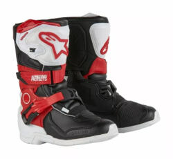 Alpinestars Tech 3S Kisgyerek Motocross 2024 Csizma (Piros-Fehér-Fekete) 2014524-2030-11 (2014524-2030-11)