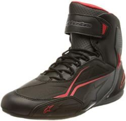 Alpinestars Faster 3 Motoros Cipő (Fekete-Piros) 2510219-131-8.5 (2510219-131-8.5)