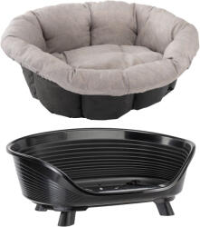 Ferplast Ferplast Siesta Deluxe kutyakosár+tweed bézs ágybetét+lábak, 4-es méret