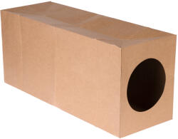 Zooplus Basics zooplus basics papír alagút játék macskáknak 27x22x65cm