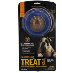 Starmark Starmark Everlasting Treat Ball jutalomfalatos játéklabda kutyáknak L: kb. Ø 12, 7 cm