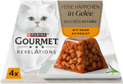 Gourmet 4x57g Gourmet Revelations Fine Cuts csirke nedves macskatáp