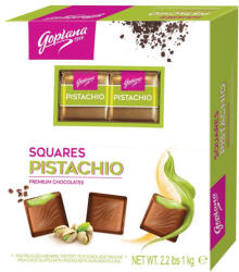 Goplana kocka pisztáciás alkoholos praliné - 16, 67g - koffeinzona