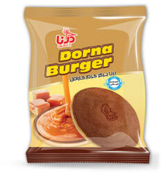  Dorna Burger karamell krémmel töltött palacsinta - 40g - koffeinzona