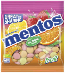 Mentos cukorka Fruit - 150g - koffeinzona