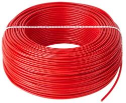 Elektrokabel KAB0860 1 eres réz áramkábel, piros színű 1x1.0mm2 (KAB0860)