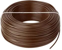 Elektrokabel KAB0863 1 eres réz áramkábel, barna színű 1x1.0mm2 (KAB0863)