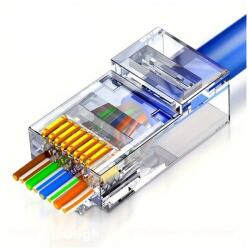 Emtex Mufa RJ45 UTP Cat. 6A Emtex EMT-PR6A-UTP, passthrough, 100 bucati (EMT-PR6A-UTP)