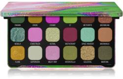 Makeup Revolution Forever Flawless szemhéjfesték paletta árnyalat Astro Nova Green 18x1.1 g
