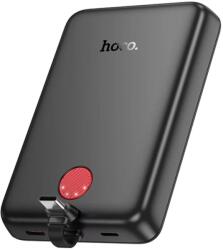 BOROFONE Hoco J133A Triumph Magnetic PD 20W Mágneses Power Bank 10000mAh Type-C Fekete - techsend