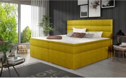 Eltap Puha 160x200 boxspring ágy sárga - mindigbutor