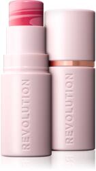 Makeup Revolution Skin Silk Blush Stick krémes arcpirosító stift árnyalat Light Pink Marble 4.5 g