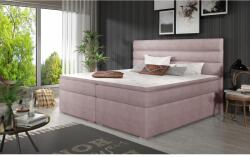Eltap Puha 160x200 boxspring ágy rózsaszín - mindigbutor