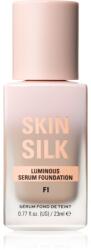 Makeup Revolution Skin Silk Serum Foundation könnyű alapozó világosító hatással árnyalat F1 23 ml