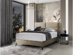 Eltap Safiro 140x200 boxspring ágy világosbarna - mindigbutor