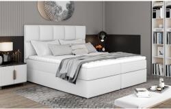 Eltap Fényes 145x210 boxspring ágy fehér