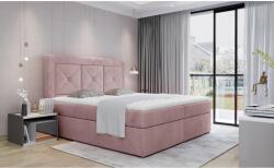 Eltap Idris 140x200 boxspring ágy rózsaszín - mindigbutor - 346 500 Ft