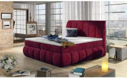 Eltap Vincenzo 140x200 boxspring ágy piros