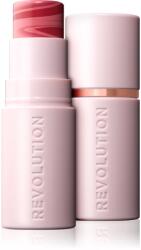 Makeup Revolution Skin Silk Blush Stick krémes arcpirosító stift árnyalat Rose Nude Pink 4.5 g