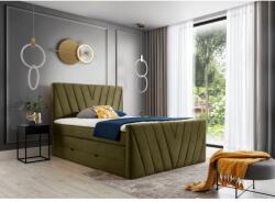 Eltap Candice 140x200 boxspring ágy zöld - mindigbutor