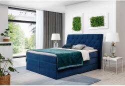 Eltap Mirabel 140x200 boxspring ágy sötétkék - mindigbutor