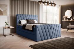 Eltap Candice 140x200 boxspring ágy sötétkék - mindigbutor - 441 000 Ft