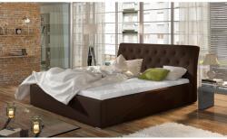 Eltap Milano 200x200 fémvázas ágy sötétbarna - mindigbutor - 358 400 Ft