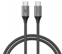 ORICO USB-C töltőkábel 100W 1m fekete (CDX-100CC-BK) (CDX-100CC-BK)