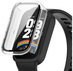 gigapack Xiaomi Smart Band 9 Active műanyag átlátszó védőkeret és kijelzővédő üveg (GP-164539) (GP-164539)