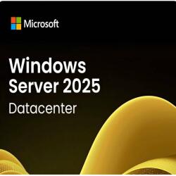 Microsoft Sistem de Operare Microsoft Windows Server 2025 Datacenter 16 core Multilanguage Licenta Digitala (9EA-00637)