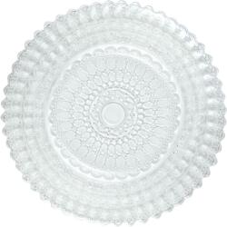 LE COQ PORCELAINE LE COQ Helios Lapos tányér, ø: 335 mm, fehér, barokk szegély