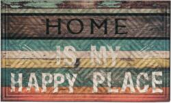 Multy home LIMA Happy Place lábtörlő 45 x 75 cm, nyomattal (MHEU5000052)