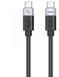 ORICO USB-C töltőkábel 240W 1m fekete (CC240-40-10-BK)