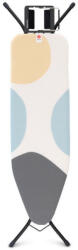 Brabantia vasalódeszka B 1003338, 124x38 cm, 7 állítható pozíció, vasalóállvány, fehér/szürke Vasalódeszka