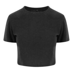 Just Ts Női póló Just Ts JT006 Tri-Blend Rövid Fazonú póló -XL, Solid Black